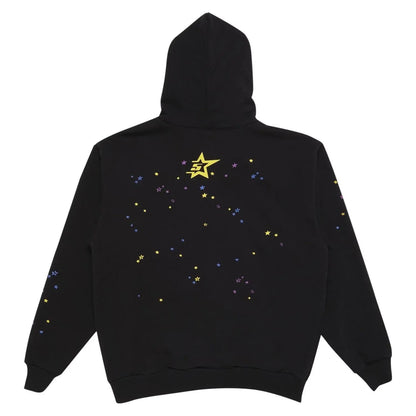 "Sp5der" Hoodie Black/Pink