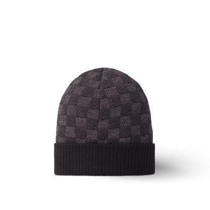 "LV" Beanie Schwarz