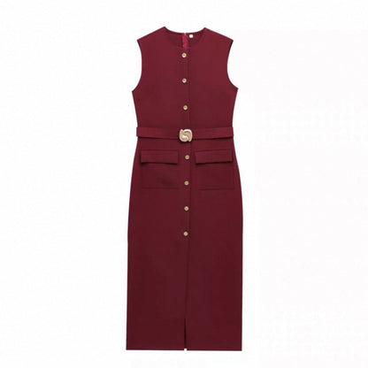 Elegantes ärmelloses Kleid
