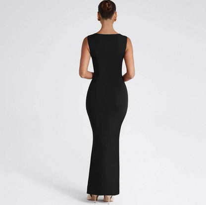 Langes Bodycon-Abendkleid