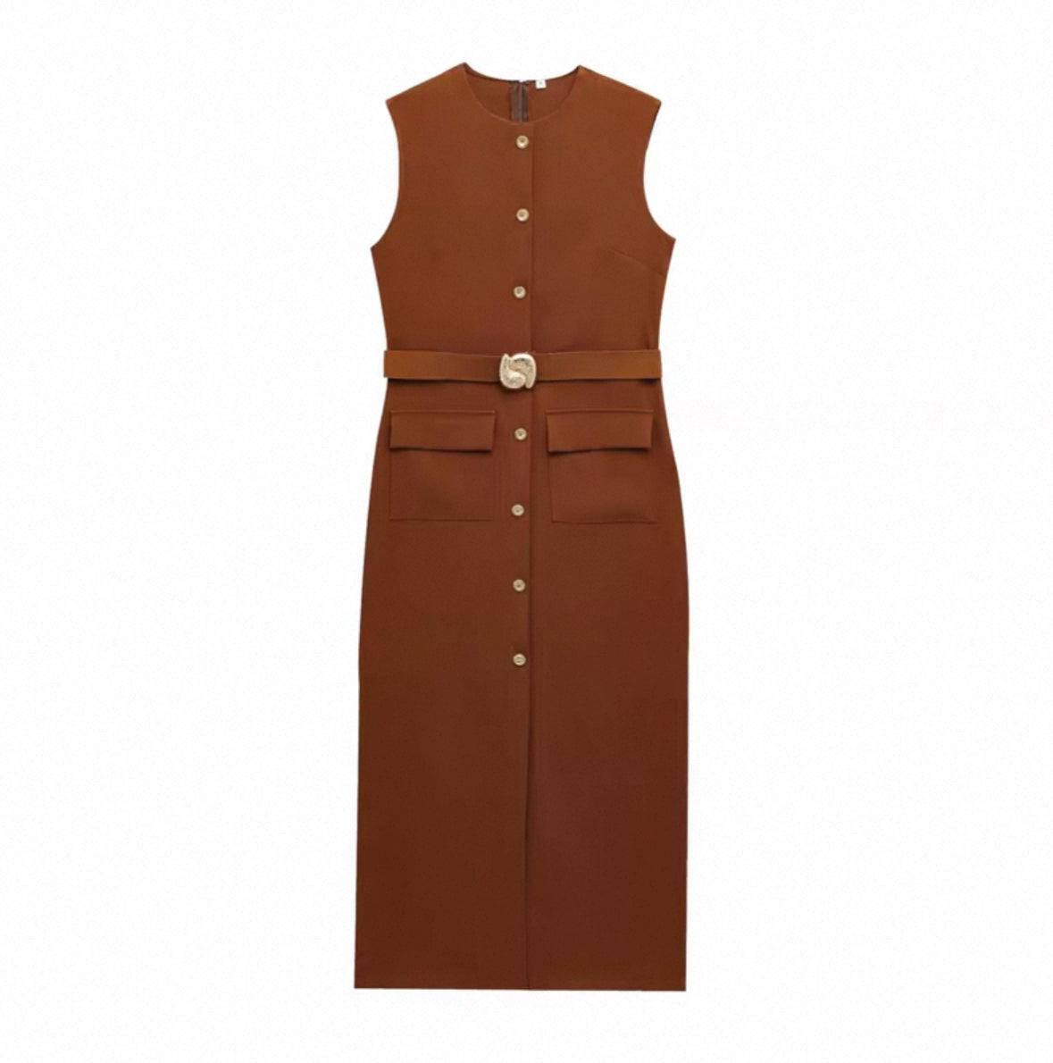 Elegantes ärmelloses Kleid