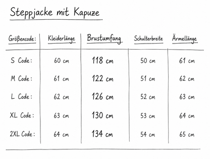 "PRDA" Pufferjacke