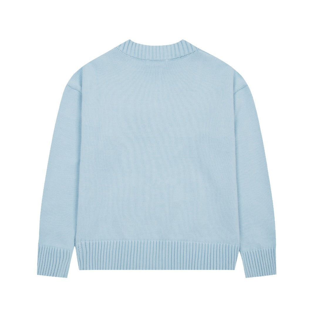 "Heart" - Sweater Babyblue